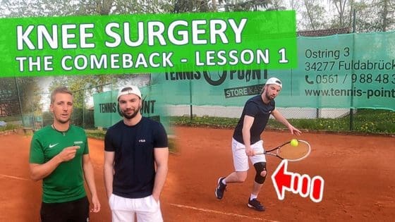 Tennis Trainin After Knee Surgery - Lesson 1