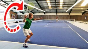 forehand backswing tip