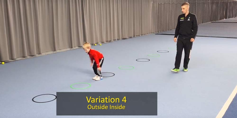 Tennis Frog Party Drills