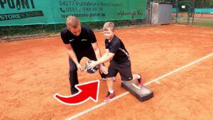 forehand initial turn loading