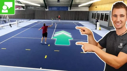 Super Übergangsvolley Übung für 2 - 4 Spieler #136