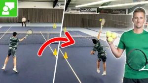 Great Technique Acquisition & Application Drill - "Volley & Smash Combination" #157