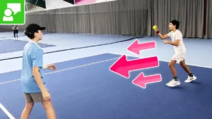 Wie du die Körpergewichtsverlagerung beim Volley mit Gruppen trainieren kannst