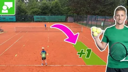 Hit The Target, Win the Rally - Great Drill For Stroke Presision "Bonus Point" #184