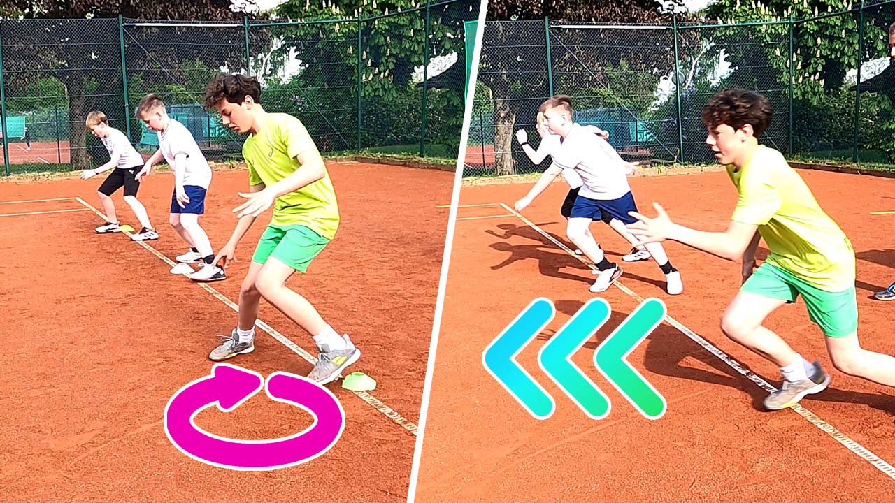 Quick Feet + Sprint! 11 Great Drills In 80 Seconds For Groups