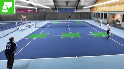 How To Practice Precise Second Serve and Offensive Returns In One Drill