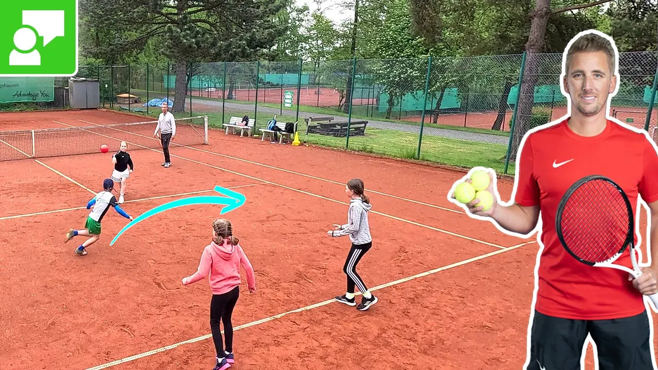Tennis Dodgeball – The Ultimate Warm-Up Game For Big Groups