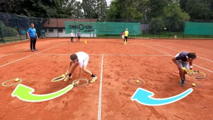 Hoop Relay Transfer – Fun Coordination Warm-Up - 6 Variations