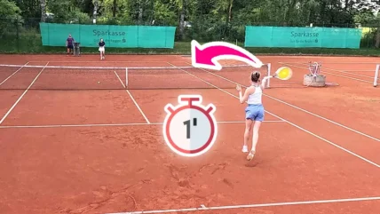 Punktgewinn unter Zeitdruck - 3 Übungen auf Zeit für 2 Spieler