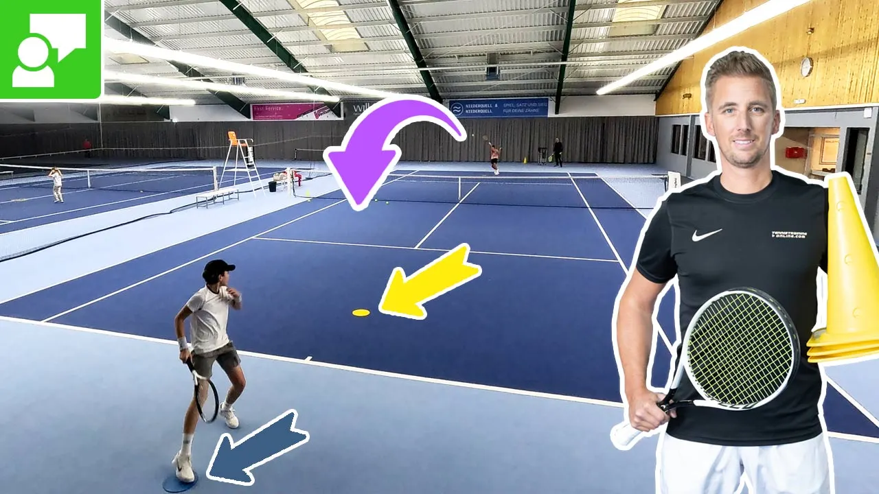 Great Positioning and Concentration Warm-up Drill - "Yellow & Blue" #192