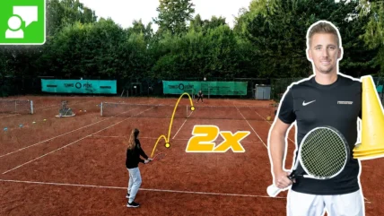 Double Bounce: Spielform für Ballgefühl, Positionierung und Kontrolle #201