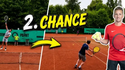 Game-Based Drill For Serve And Return For 2–4 Players "Second Chance Serve" #203