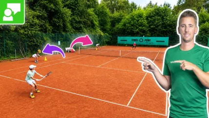"Conditioning Rally" – High-Intensity Tennis Fitness Game-Based Drill