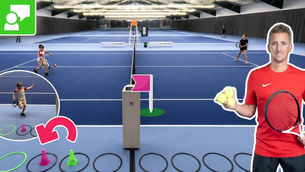 Funny Tennis Board Game Challenge For Kids - "Don't Get Mad" #213