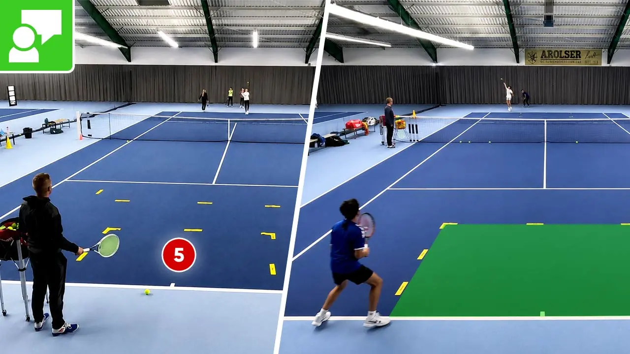 9 Tennis Competitive & Game-Based Drills for 2–4 Players