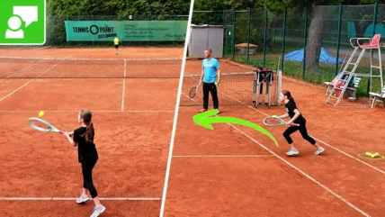 Taktiktraining mit Konsequenzen - Fokus und Spielplan im Tennis verbessern