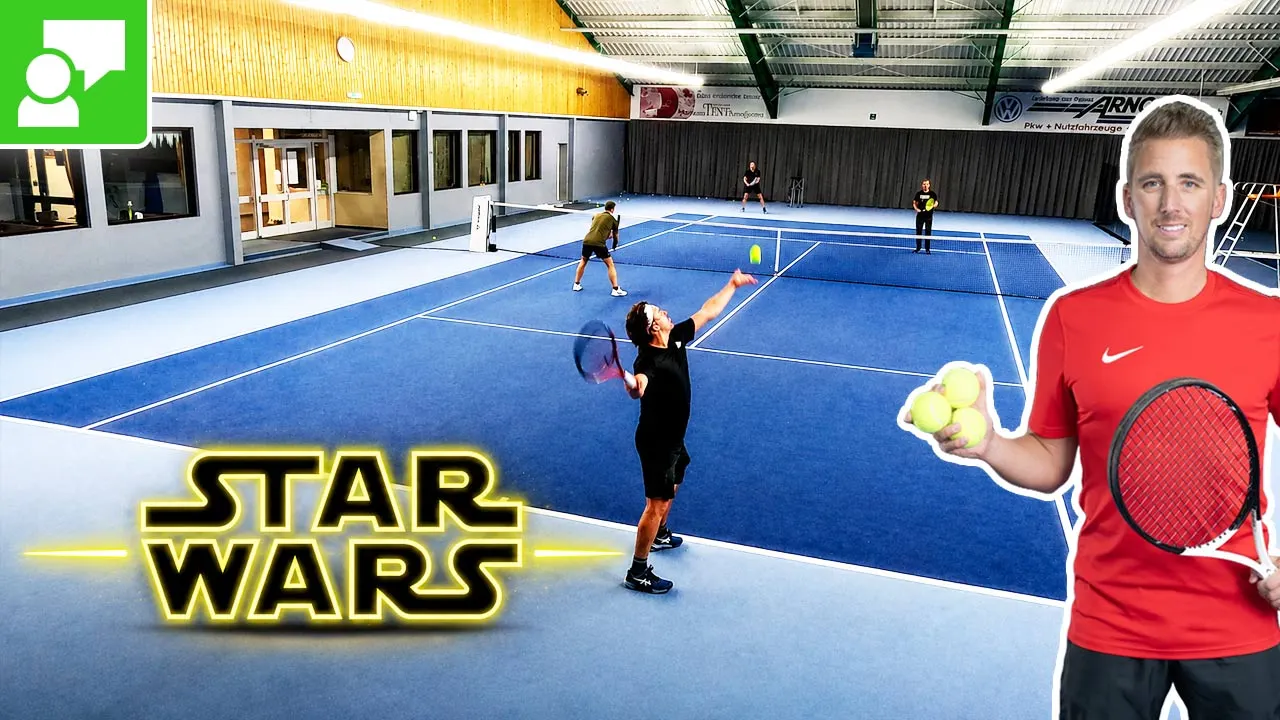 Star Wars – Dynamic Singles to Doubles Game-Based Drill For 4 Players #220