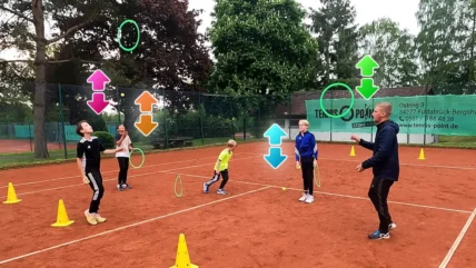 8 Hand-Eye Coordination Drills with Hoops for Large Groups